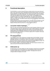 STLED325QTR Datasheet Page 11