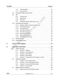 STLED524 Datasheet Page 3