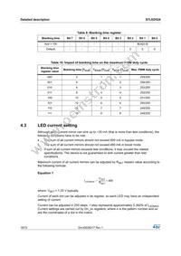 STLED524 Datasheet Page 18