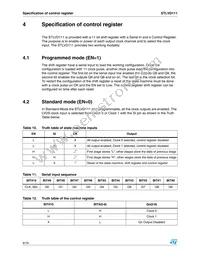STLVD111BFR Datasheet Page 8