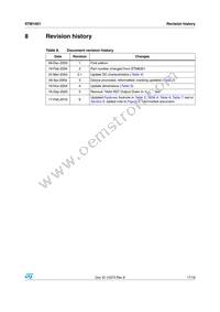 STM1001SBWX6F Datasheet Page 17