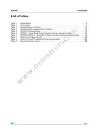 STM1061N21WX6F Datasheet Page 3