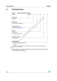 STM1061N21WX6F Datasheet Page 20
