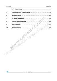 STM1403CSMQ6F Datasheet Page 3