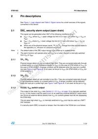 STM1403CSMQ6F Datasheet Page 11