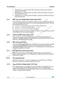 STM1403CSMQ6F Datasheet Page 12