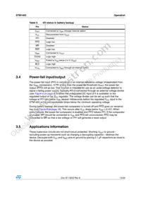 STM1403CSMQ6F Datasheet Page 15