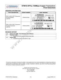 STM1E-SFP08 Datasheet Page 16