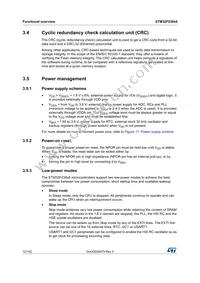 STM32F038C6T7 Datasheet Page 12