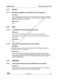 STM32F042C6T7 Datasheet Page 19