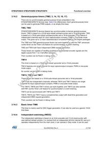 STM32F058R8H7TR Datasheet Page 21