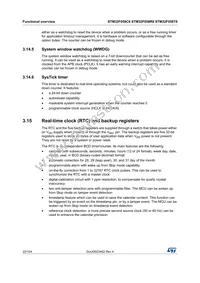 STM32F058R8H7TR Datasheet Page 22