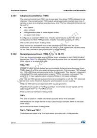 STM32F091VCT6U Datasheet Page 22