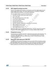 STM32F100RCT7B Datasheet Page 21