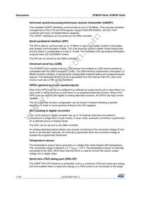 STM32F102C6T6ATR Datasheet Page 17