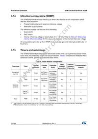 STM32F302R8T7 Datasheet Page 22