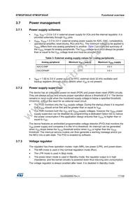 STM32F302RET7 Datasheet Page 17