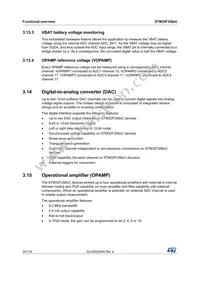 STM32F358RCT6 Datasheet Page 20