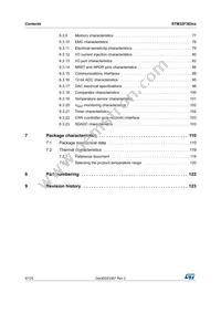 STM32F383RCY6TR Datasheet Page 4