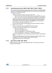 STM32F383RCY6TR Datasheet Page 21