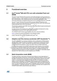 STM32F412ZGT6TR Datasheet Page 19