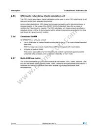 STM32F417IGH6W Datasheet Page 22