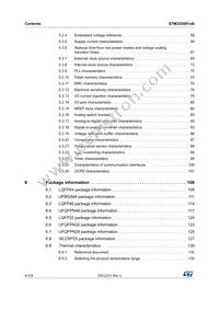 STM32G081RBT6 Datasheet Page 4