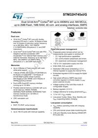 STM32H745XIH6 Cover