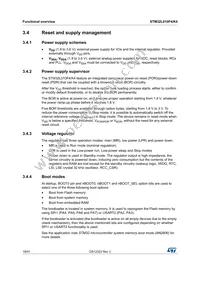 STM32L010F4P6 Datasheet Page 18