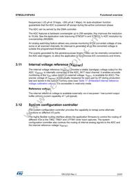 STM32L010F4P6 Datasheet Page 23