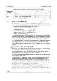 STM32L010RBT6 Datasheet Page 17