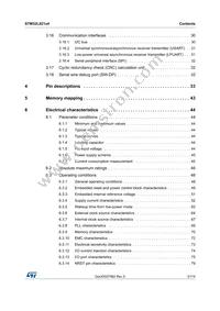 STM32L021D4P7TR Datasheet Page 3