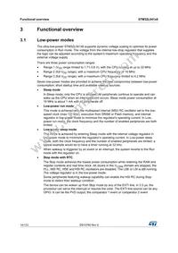 STM32L041K6T7 Datasheet Page 14
