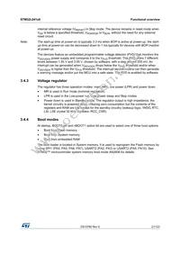 STM32L041K6T7 Datasheet Page 21