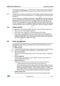 STM32L051C8U6 Datasheet Page 21