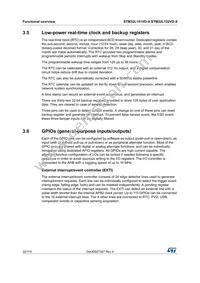 STM32L151VDT7X Datasheet Page 22