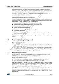 STM32L152ZET6D Datasheet Page 19