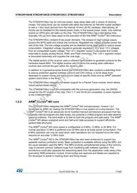 STM32W108CCU74TR Datasheet Page 17