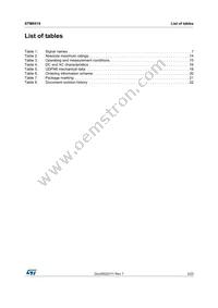 STM6519APBBUB6F Datasheet Page 3