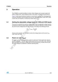 STM6904TZEDS6F Datasheet Page 9