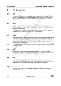STM708TDS6E Datasheet Page 8