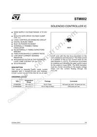 STM802BD Datasheet Cover