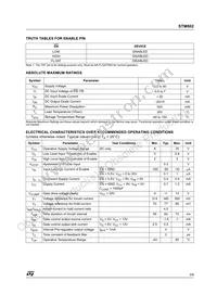 STM802BD Datasheet Page 3