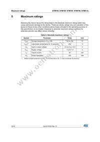 STM813LDS6F Datasheet Page 22