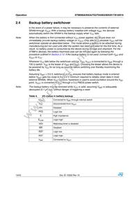STM819MM6E Datasheet Page 14