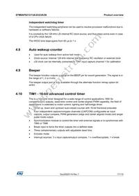 STM8AF6246ITCX Datasheet Page 17