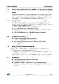 STM8AF6268TDY Datasheet Page 15