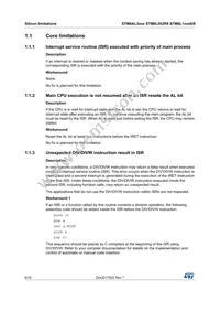 STM8AL3LE88TCX Datasheet Page 6