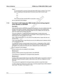 STM8AL3LE88TCX Datasheet Page 8