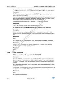 STM8AL3LE88TCX Datasheet Page 16